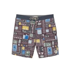 NWOT Men’s O’Neill Mythic Lines Cruzer Boardshort, 33